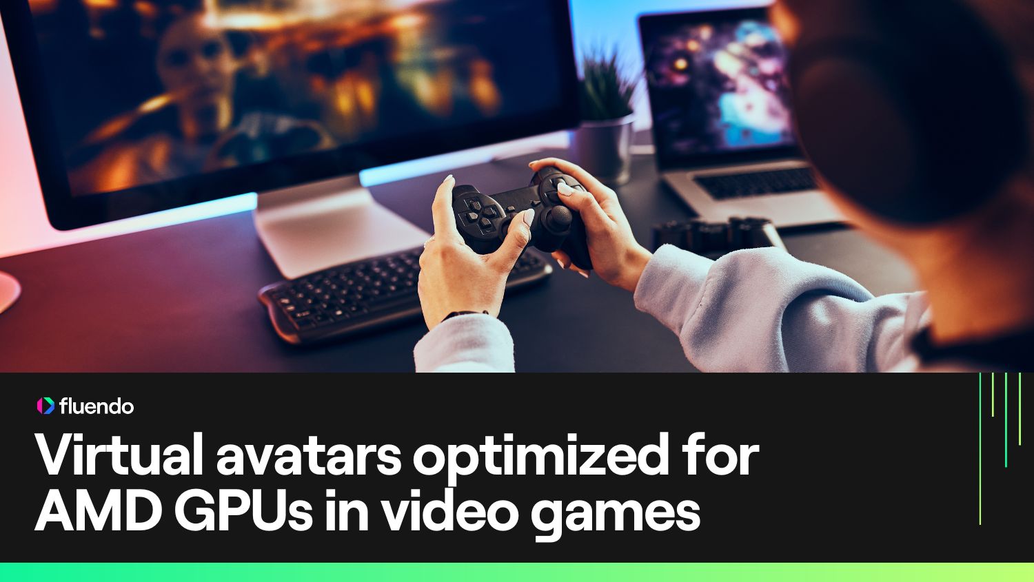 Virtual avatars optimized for AMD GPUs in video games