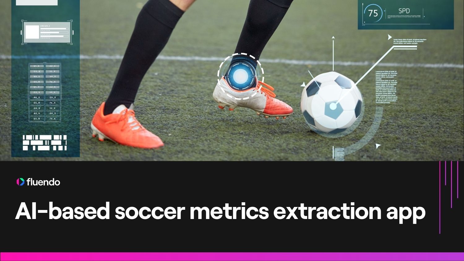 AI-based soccer metrics extraction app