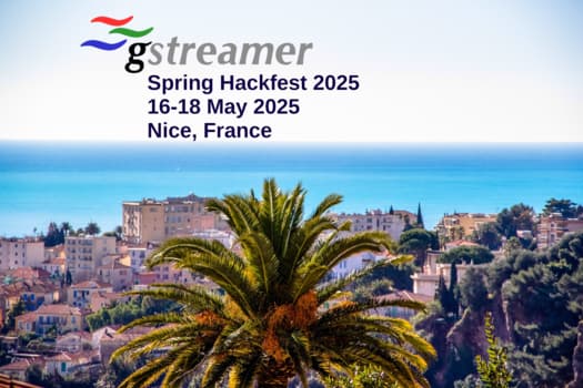 Attendees at GStreamer Spring Hackfest 2025